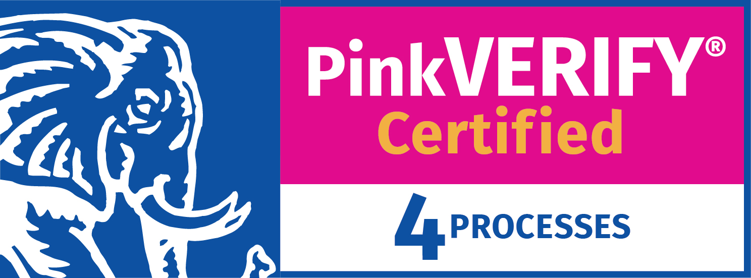 PinkVERIFY-Certified